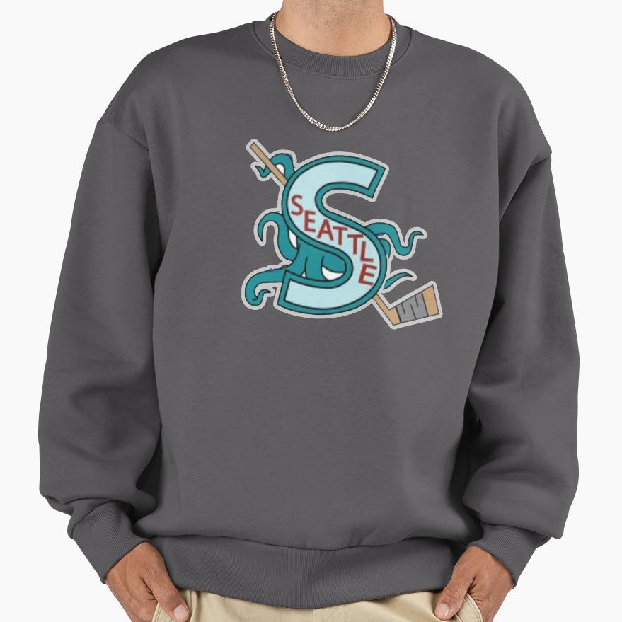 Seattle Hockey And T-Shirt - Casual Everyday Wear Unisex - T-Shirt, Sweatshirt, Hoodie