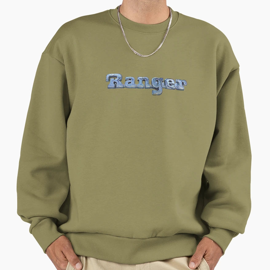 Ranger Emblem Sweatshirt - Trendy Graphic for Adults - T-Shirt, Sweatshirt, Hoodie