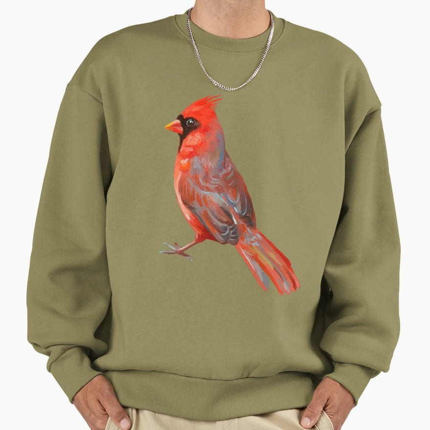 Cardinal Sweatshirt - Graphic Print Men Women - T-Shirt, Sweatshirt, Hoodie