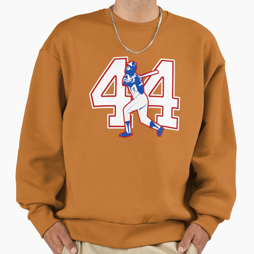 Hammerin Hank Atlanta Sweatshirt - Novelty Apparel Men Women - T-Shirt, Sweatshirt, Hoodie
