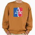American University Au Sweatshirt - Minimalist Print for Adults - T-Shirt, Sweatshirt, Hoodie
