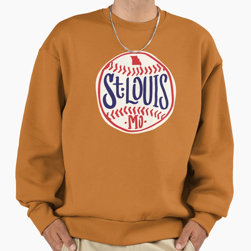 St Louis Missouri Hand Drawn Sweatshirt - Casual Everyday Wear Unisex - T-Shirt, Sweatshirt, Hoodie