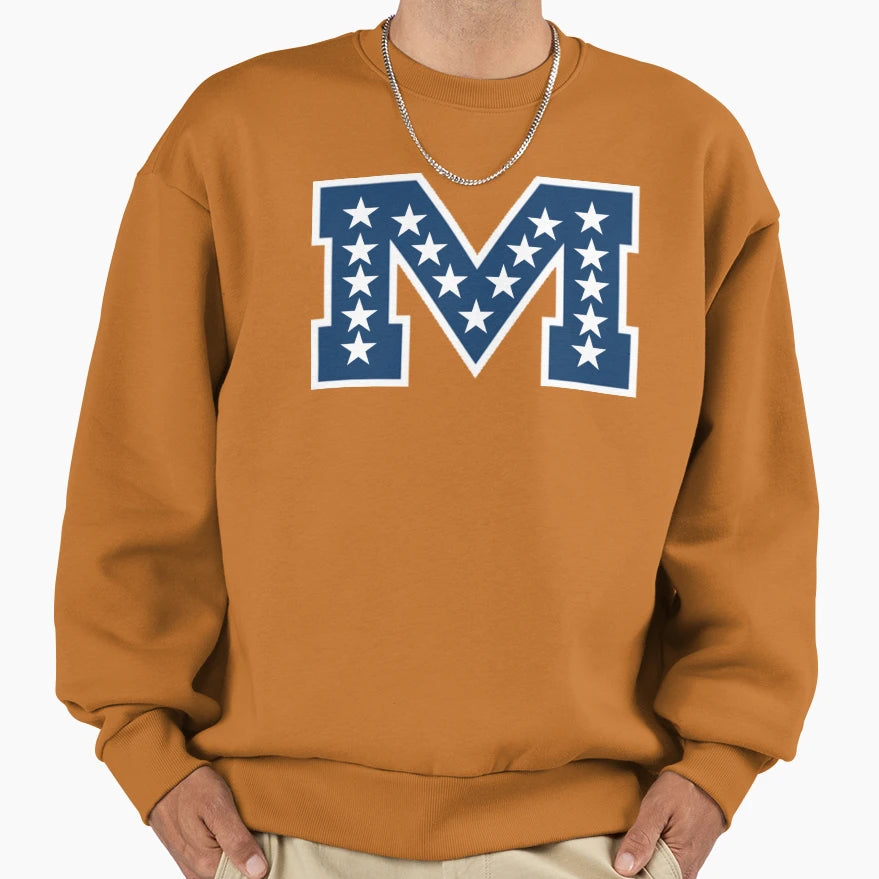 Battle M Sweatshirt - Minimalist Print Men Women - T-Shirt, Sweatshirt, Hoodie