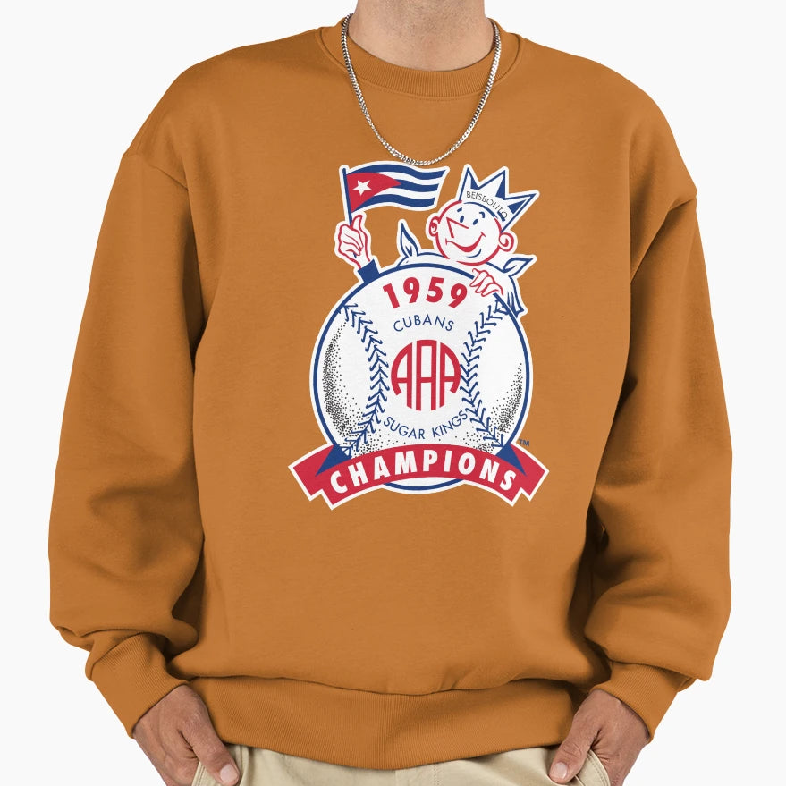 Havana Sugar Kings 1959 Aaa Sweatshirt - Fun Novelty Design Men Women - T-Shirt, Sweatshirt, Hoodie