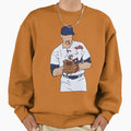 Bloody Nolan Ryan Sweatshirt - Custom Art Print for Adults - T-Shirt, Sweatshirt, Hoodie