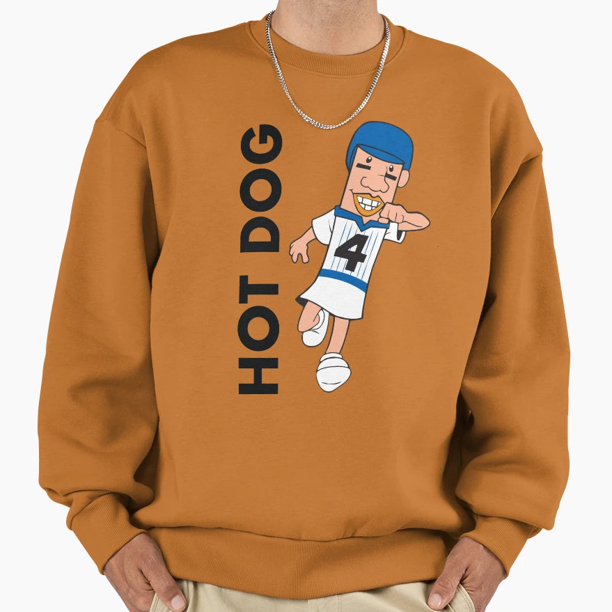 Milwaukee Hotdog Sausage Racer Sweatshirt - Graphic Print Unisex - T-Shirt, Sweatshirt, Hoodie
