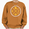 Kansas City Football Emblem Kc Sweatshirt - Novelty Apparel Men Women - T-Shirt, Sweatshirt, Hoodie