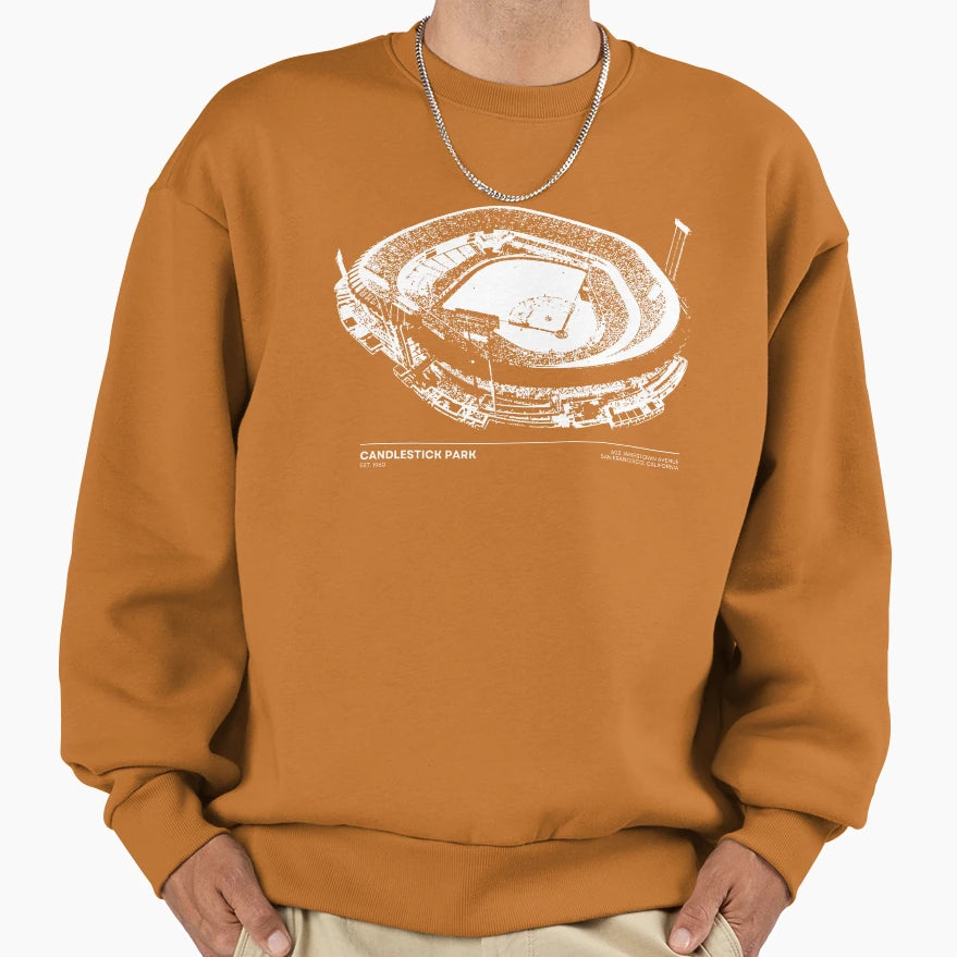 Candlestick Park Sweatshirt - Unique Graphic for Adults - T-Shirt, Sweatshirt, Hoodie