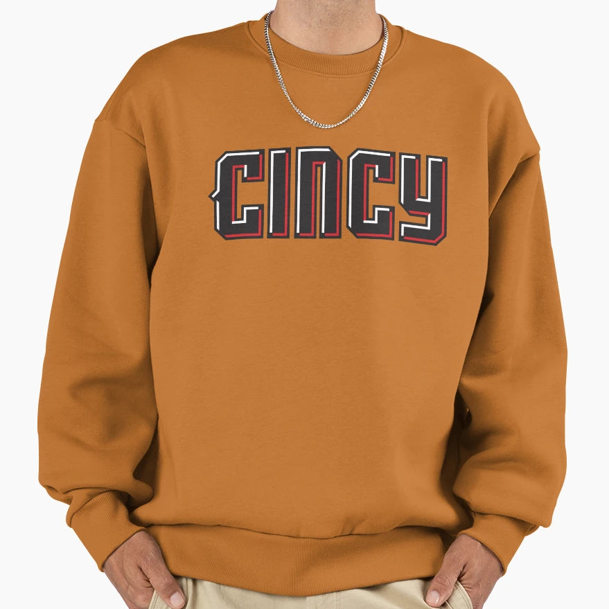 Cincy Sweatshirt - Novelty Apparel for Adults - T-Shirt, Sweatshirt, Hoodie