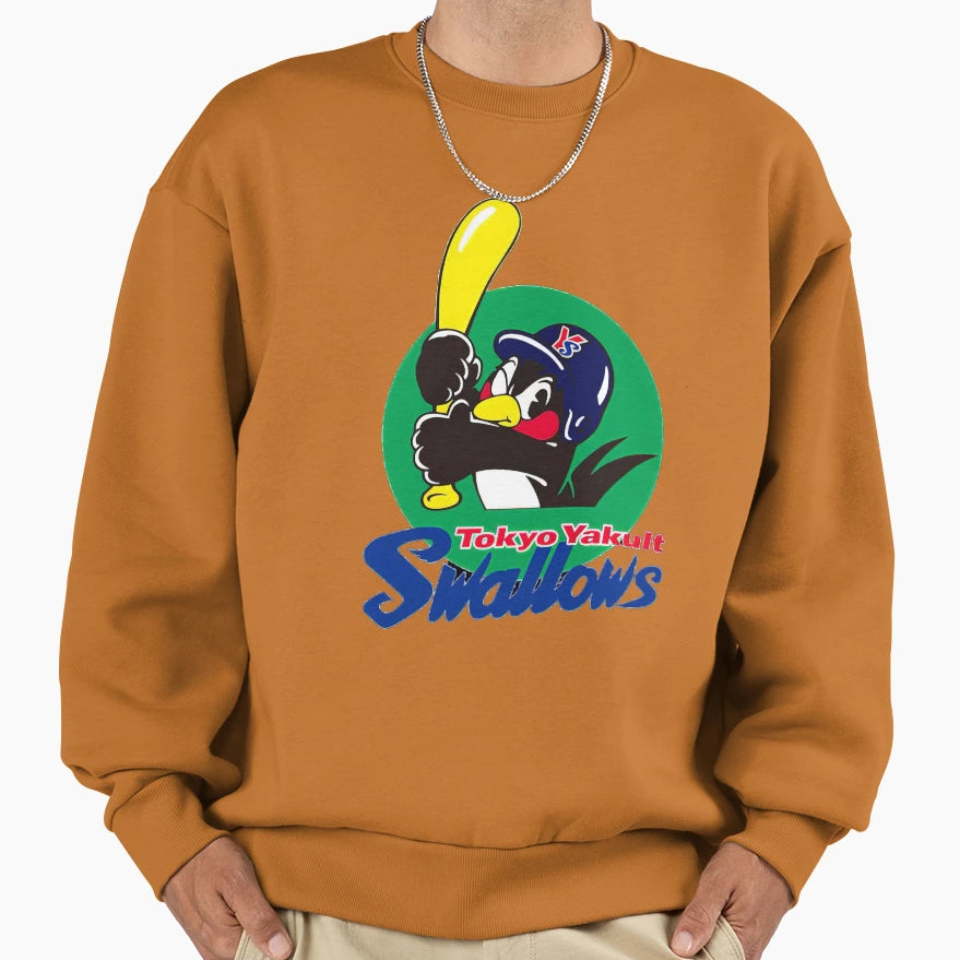 Tokyo Yakult Swallows Logo Sweatshirt - Minimalist Print Unisex - T-Shirt, Sweatshirt, Hoodie