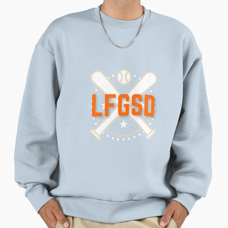 Lfgsd Baseball And Sweatshirt - Unique Graphic Unisex - T-Shirt, Sweatshirt, Hoodie