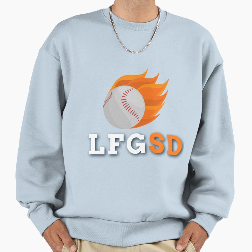 Lfgsd Baseball And Sweatshirt - Fun Novelty Design Unisex - T-Shirt, Sweatshirt, Hoodie