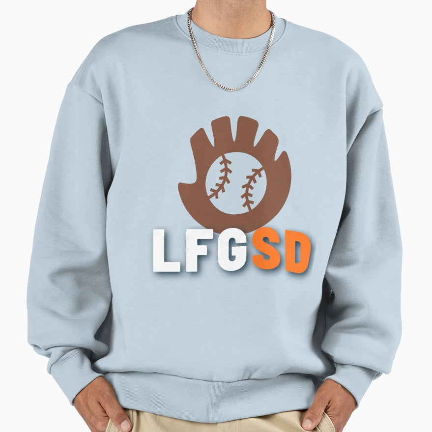 Lfgsd Baseball And Sweatshirt - Casual Everyday Wear Men Women - T-Shirt, Sweatshirt, Hoodie