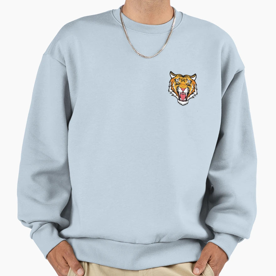 Roaring Tiger Sweatshirt - Custom Art Print Unisex - T-Shirt, Sweatshirt, Hoodie