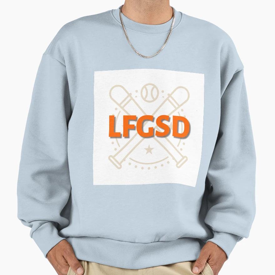 Lfgsd Baseball And Sweatshirt - Casual Everyday Wear Unisex - T-Shirt, Sweatshirt, Hoodie
