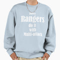 Rangers Do It Hunter White Sweatshirt - Casual Everyday Wear Unisex - T-Shirt, Sweatshirt, Hoodie