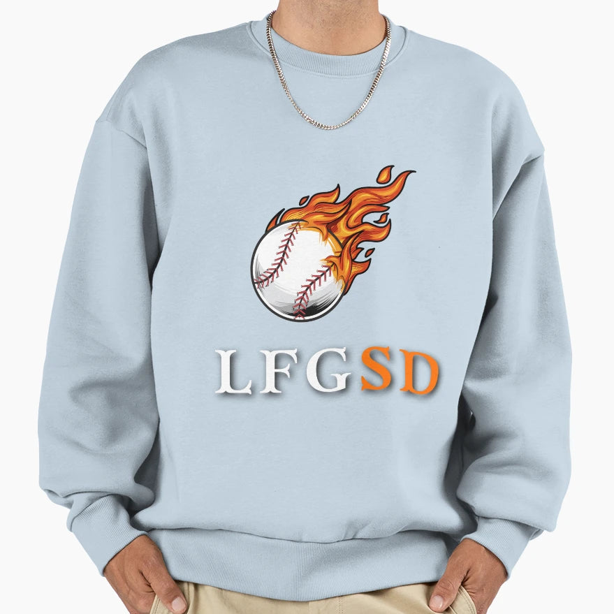 Lfgsd Baseball And Sweatshirt - Streetwear Style for Adults - T-Shirt, Sweatshirt, Hoodie