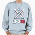 Lfgsd Baseball And Sweatshirt - Graphic Print Unisex - T-Shirt, Sweatshirt, Hoodie