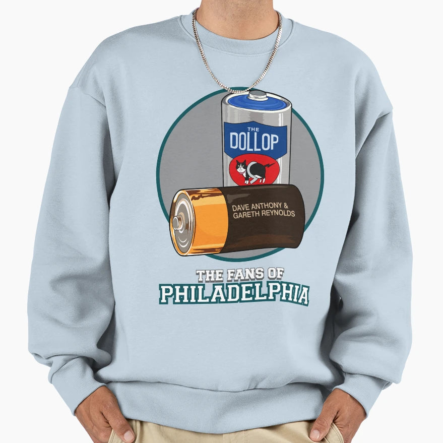 Dollop Fans Philadelphia Sweatshirt - Trendy Graphic Men Women - T-Shirt, Sweatshirt, Hoodie