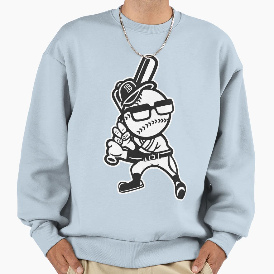 Brooklyn Baseball Sweatshirt - Trendy Graphic Men Women - T-Shirt, Sweatshirt, Hoodie