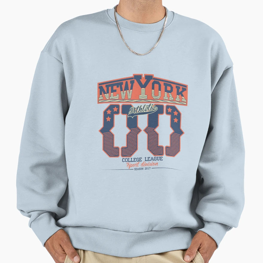 New York Athletic Department Sweatshirt - Casual Everyday Wear Men Women - T-Shirt, Sweatshirt, Hoodie
