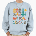 San Francisco Sweatshirt - Minimalist Print Men Women - T-Shirt, Sweatshirt, Hoodie