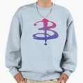 Bi Pride B Logo Buffy Sweatshirt - Minimalist Print for Adults - T-Shirt, Sweatshirt, Hoodie