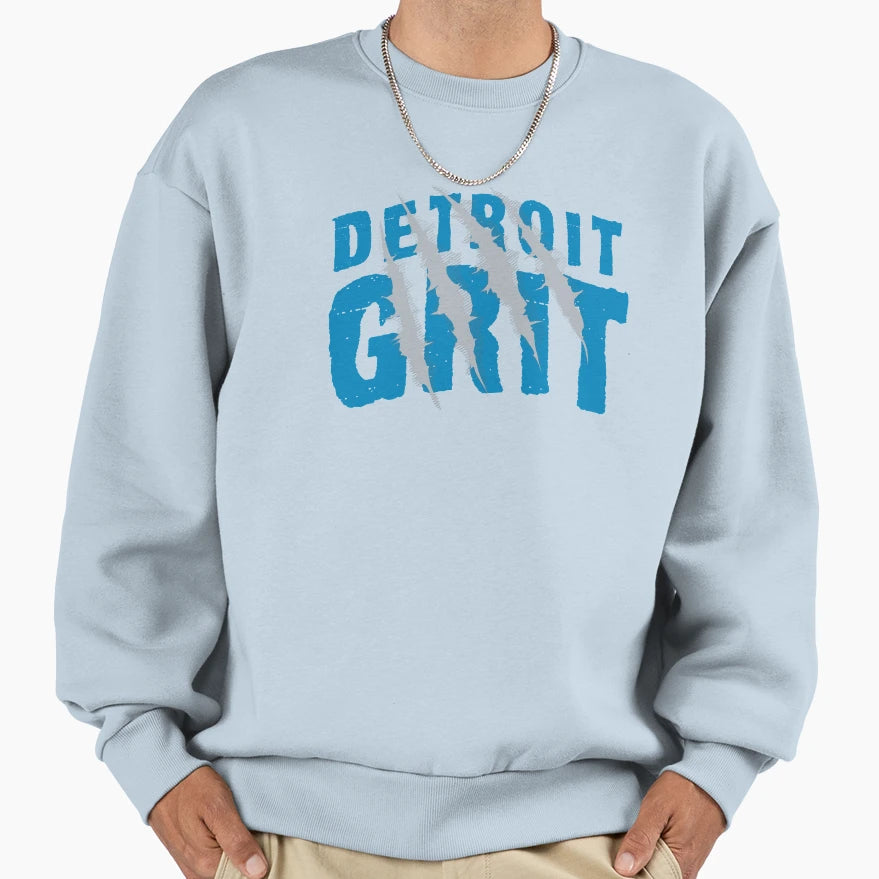 Detroit Grit Sweatshirt - Aesthetic Graphic Men Women - T-Shirt, Sweatshirt, Hoodie