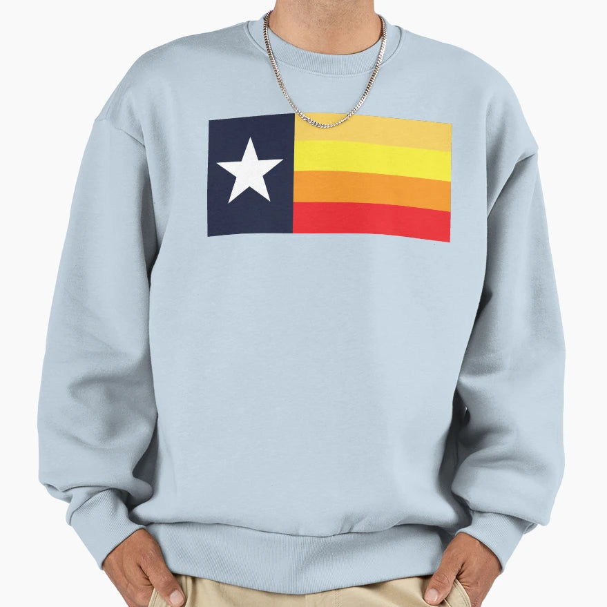 New Houston Throwback Texas Champ Sweatshirt - Minimalist Print Unisex - T-Shirt, Sweatshirt, Hoodie