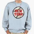 New York Baseball Local Team Sweatshirt - Minimalist Print Men Women - T-Shirt, Sweatshirt, Hoodie