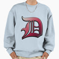 Letter D Sweatshirt - Minimalist Print for Adults - T-Shirt, Sweatshirt, Hoodie