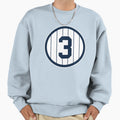 Number 3 Retired Number Monument T-Shirt - Casual Everyday Wear Men Women - T-Shirt, Sweatshirt, Hoodie