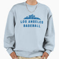 Los Angeles Baseball Sweatshirt - Fun Novelty Design for Adults - T-Shirt, Sweatshirt, Hoodie