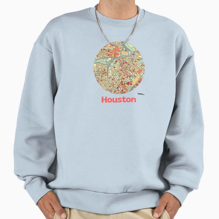 Houston Sweatshirt - Graphic Print Unisex - T-Shirt, Sweatshirt, Hoodie