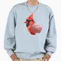 Northern Cardinal Sweatshirt - Trendy Graphic Men Women - T-Shirt, Sweatshirt, Hoodie