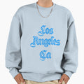 Los Angeles La California Ca Text Sweatshirt - Custom Art Print Men Women - T-Shirt, Sweatshirt, Hoodie