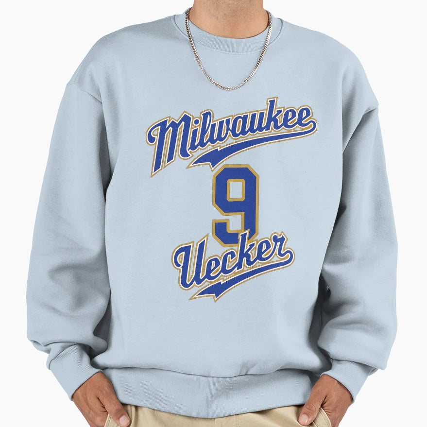 Bob Uecker Baseball Jersey Sweatshirt - Aesthetic Graphic for Adults - T-Shirt, Sweatshirt, Hoodie