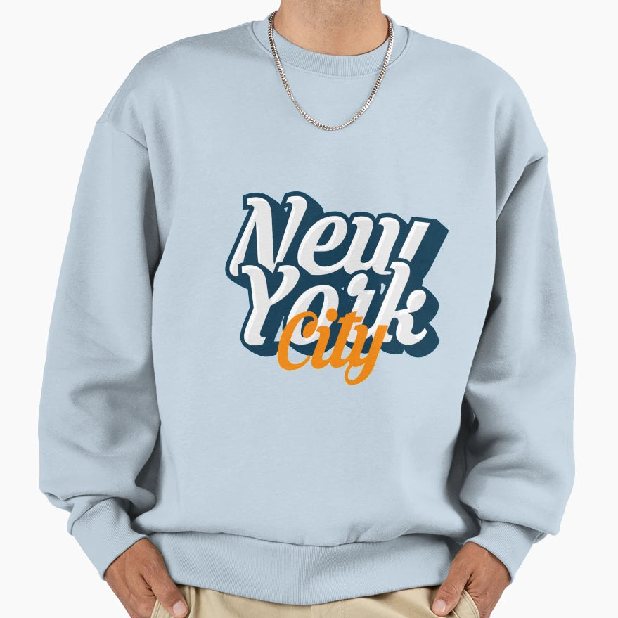 New York City Sweatshirt - Trendy Graphic Men Women - T-Shirt, Sweatshirt, Hoodie