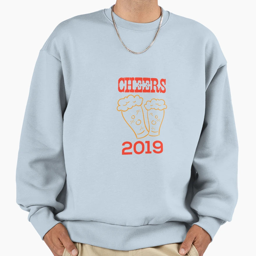New Years Eve 2018 2019 New Year Sweatshirt - Trendy Graphic for Adults - T-Shirt, Sweatshirt, Hoodie
