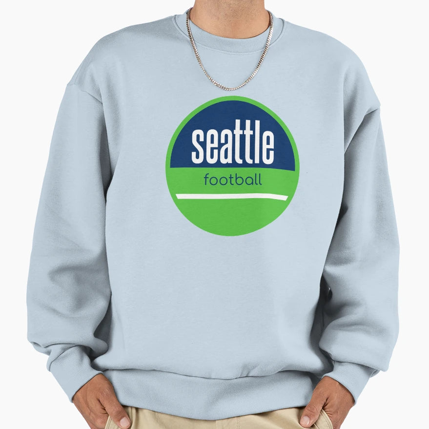 Seattle Football Sweatshirt - Casual Everyday Wear Unisex - T-Shirt, Sweatshirt, Hoodie