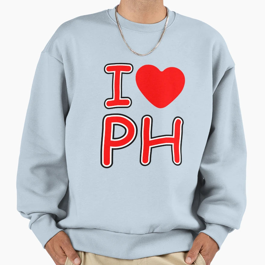 I Heart Ph Sweatshirt - Trendy Graphic for Adults - T-Shirt, Sweatshirt, Hoodie