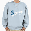 Boston Typography Sweatshirt - Graphic Print for Adults - T-Shirt, Sweatshirt, Hoodie