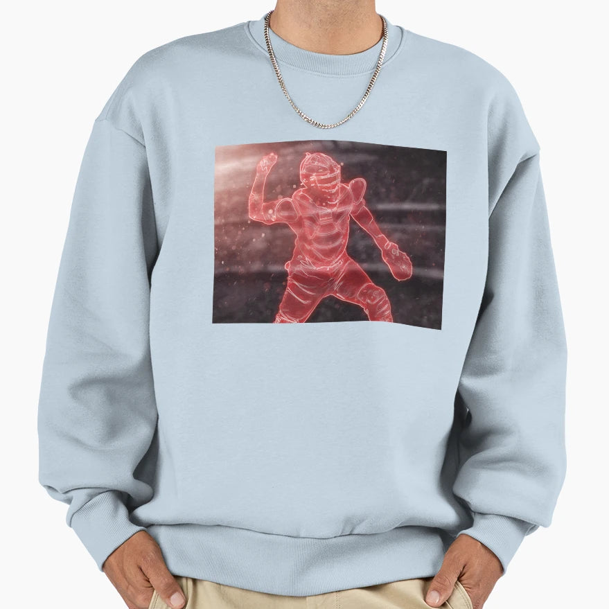 Yadier Molina Glow Artwork Sweatshirt - Streetwear Style for Adults - T-Shirt, Sweatshirt, Hoodie