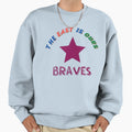 East Is Ours Braves Sweatshirt - Trendy Graphic for Adults - T-Shirt, Sweatshirt, Hoodie