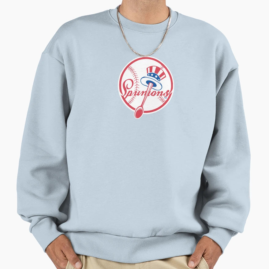 Ny Spunions Sweatshirt - Fun Novelty Design for Adults - T-Shirt, Sweatshirt, Hoodie