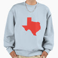Red Texas Sweatshirt - Trendy Graphic Unisex - T-Shirt, Sweatshirt, Hoodie