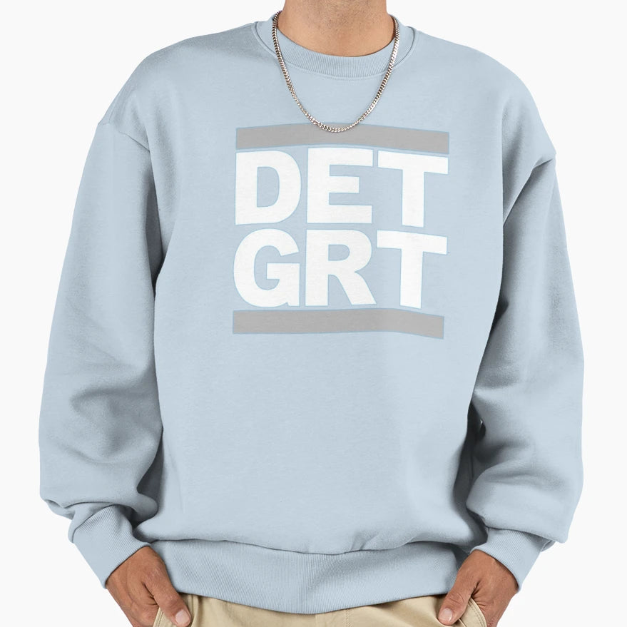 Detroit Grit Sweatshirt - Graphic Print Men Women - T-Shirt, Sweatshirt, Hoodie