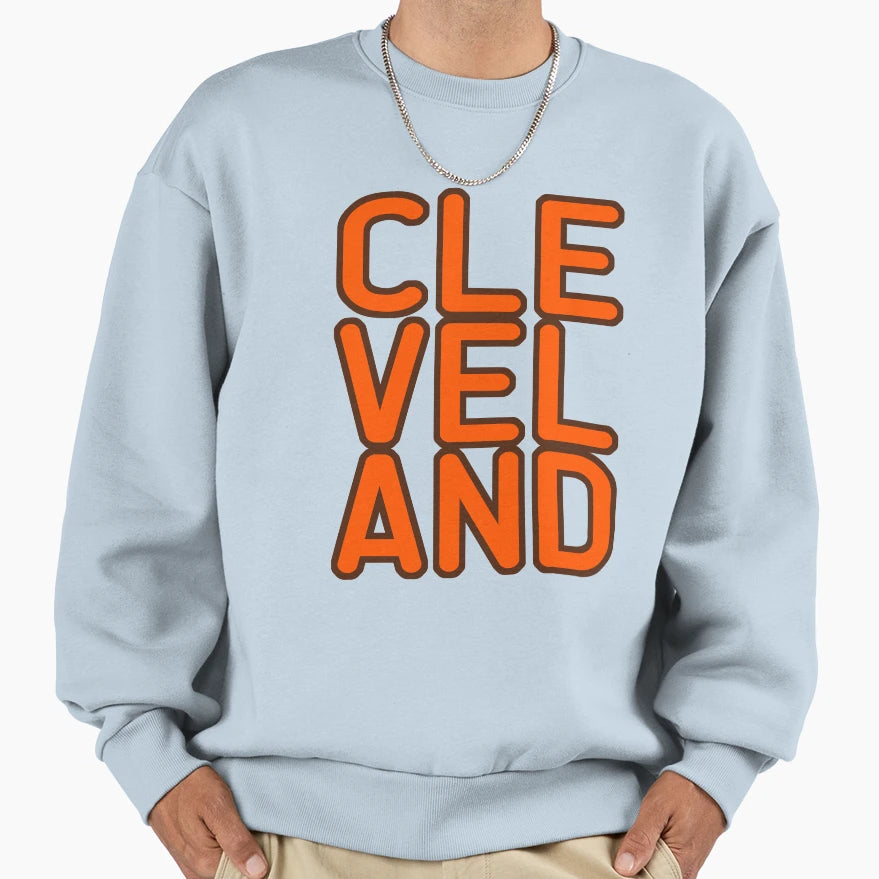 Cleveland Rocks Sweatshirt - Trendy Graphic Men Women - T-Shirt, Sweatshirt, Hoodie