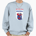 United States Cricket Sweatshirt - Graphic Print for Adults - T-Shirt, Sweatshirt, Hoodie