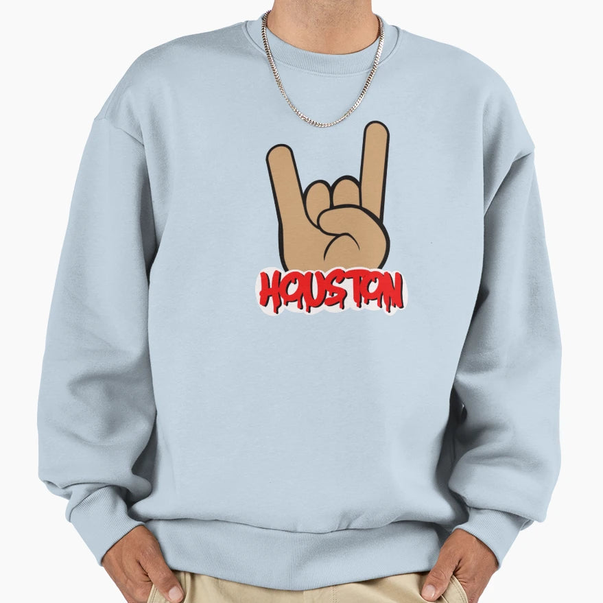 Houston Sweatshirt - Fun Novelty Design Unisex - T-Shirt, Sweatshirt, Hoodie